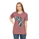 Men's Jersey Africa Zebra Simple Tee