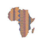Kente Africa Kiss-Cut Stickers - Redsoil