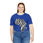 Men's Jersey Africa Zebra Simple Tee