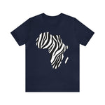 Men's Jersey Africa Zebra Simple Tee