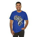 Men's Jersey Africa Zebra Simple Tee