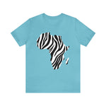 Men's Jersey Africa Zebra Simple Tee