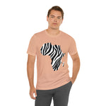 Men's Jersey Africa Zebra Simple Tee