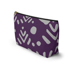 Purple Batik Makeup Pouch - Redsoil