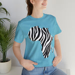 Men's Jersey Africa Zebra Simple Tee