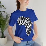 Men's Jersey Africa Zebra Simple Tee
