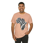 Men's Jersey Africa Zebra Simple Tee