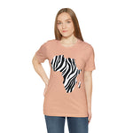 Men's Jersey Africa Zebra Simple Tee