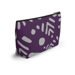 Purple Batik Makeup Pouch - Redsoil