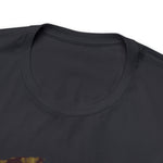 Men's Jersey Brown Batik Blur Simple Tee - Redsoil