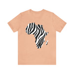 Men's Jersey Africa Zebra Simple Tee