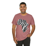 Men's Jersey Africa Zebra Simple Tee