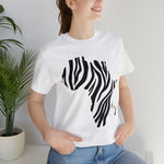Men's Jersey Africa Zebra Simple Tee