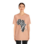 Men's Jersey Africa Zebra Simple Tee