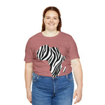 Men's Jersey Africa Zebra Simple Tee