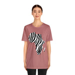 Men's Jersey Africa Zebra Simple Tee