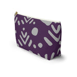 Purple Batik Makeup Pouch - Redsoil