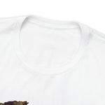 Men's Jersey Brown Batik Blur Simple Tee - Redsoil