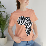 Men's Jersey Africa Zebra Simple Tee