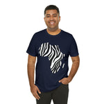 Men's Jersey Africa Zebra Simple Tee