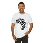 Men's Jersey Africa Zebra Simple Tee