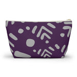 Purple Batik Makeup Pouch - Redsoil