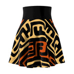 Afia Mudcloth High Waist Skirt - Redsoil