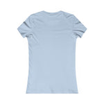 Women's Green Batik Blue Simple Tee - Redsoil