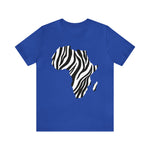 Men's Jersey Africa Zebra Simple Tee