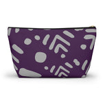 Purple Batik Makeup Pouch - Redsoil