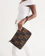 Mudcloth Print Daily Zip Pouch - Redsoil