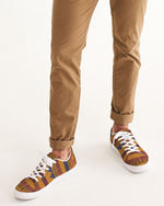 Kente Men's Faux-Leather Sneaker - Redsoil