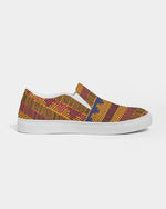 Kente Dress Men's Slip-On Canvas Shoe - Redsoil