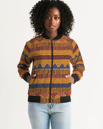 Kente Women's Bomber Jacket - Redsoil