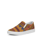 Kente Dress Men's Slip-On Canvas Shoe - Redsoil