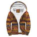 Kente Sherpa Hoodie - Redsoil