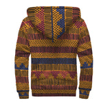 Kente Sherpa Hoodie - Redsoil