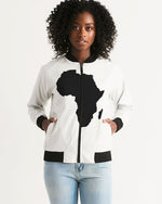Africa Map Women's Bomber Jacket - Redsoil