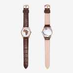 African Time Men's Watch - Brown - Redsoil