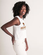 Redsoil Kente Logo Women's Cropped Tank - Redsoil