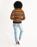 Kente Dress Women's Bomber Jacket - Redsoil