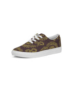 Brown and Yellow Batik.jpg Men's Lace Up Canvas Shoe - Redsoil