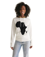 Africa Map Women's Hoodie - Redsoil