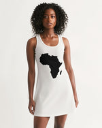 Africa Map Women's Racerback Dress - Redsoil
