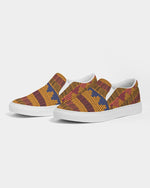 Kente Dress Men's Slip-On Canvas Shoe - Redsoil