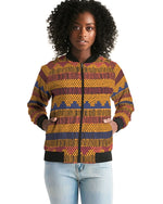 Kente Dress Women's Bomber Jacket - Redsoil
