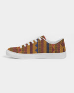 Kente Dress Women's Faux-Leather Sneaker - Redsoil