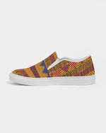 Kente Dress Men's Slip-On Canvas Shoe - Redsoil