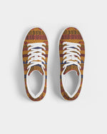 Kente Dress Women's Faux-Leather Sneaker - Redsoil