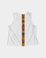 Redsoil Kente Logo Women's Cropped Tank - Redsoil